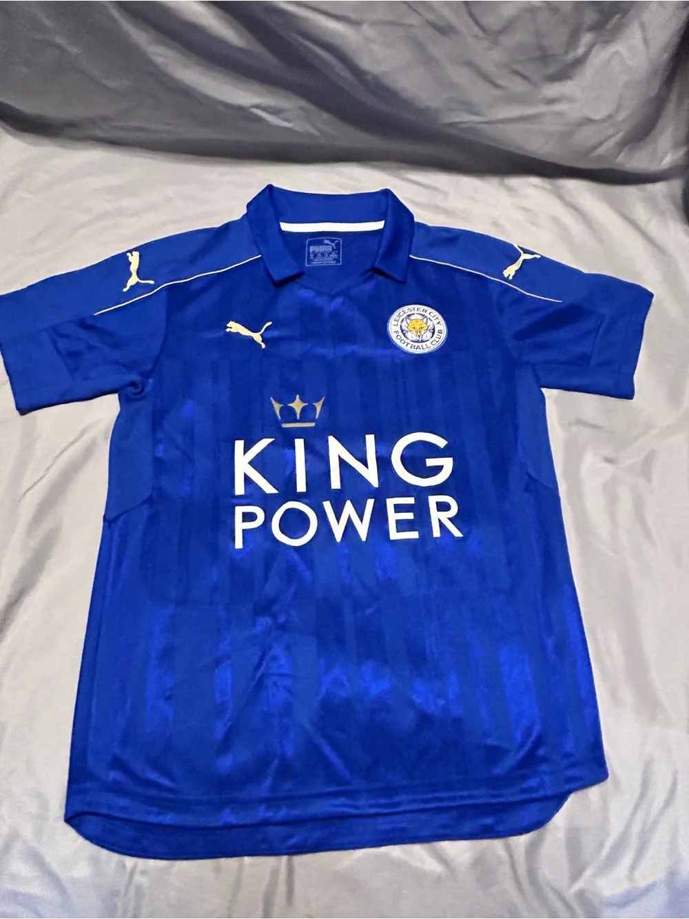 Puma Blue Leicester City King Power Home Jersey